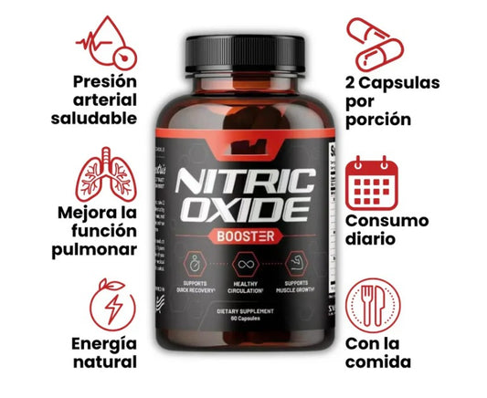 💥 ÓXIDO NÍTRICO PREMIUM 1000MG – POTENCIA MÁXIMA PARA HOMBRES 💪🔥